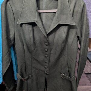 Timins Forest Green Blazer RARE FIND! Size M